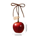 thumbnail image 3 of JoyMoreHome Christmas Artificial Apple Hanging Ornament, Unique Ornament for Car, Christmas Tree Hanging Decoration, 3 of 6