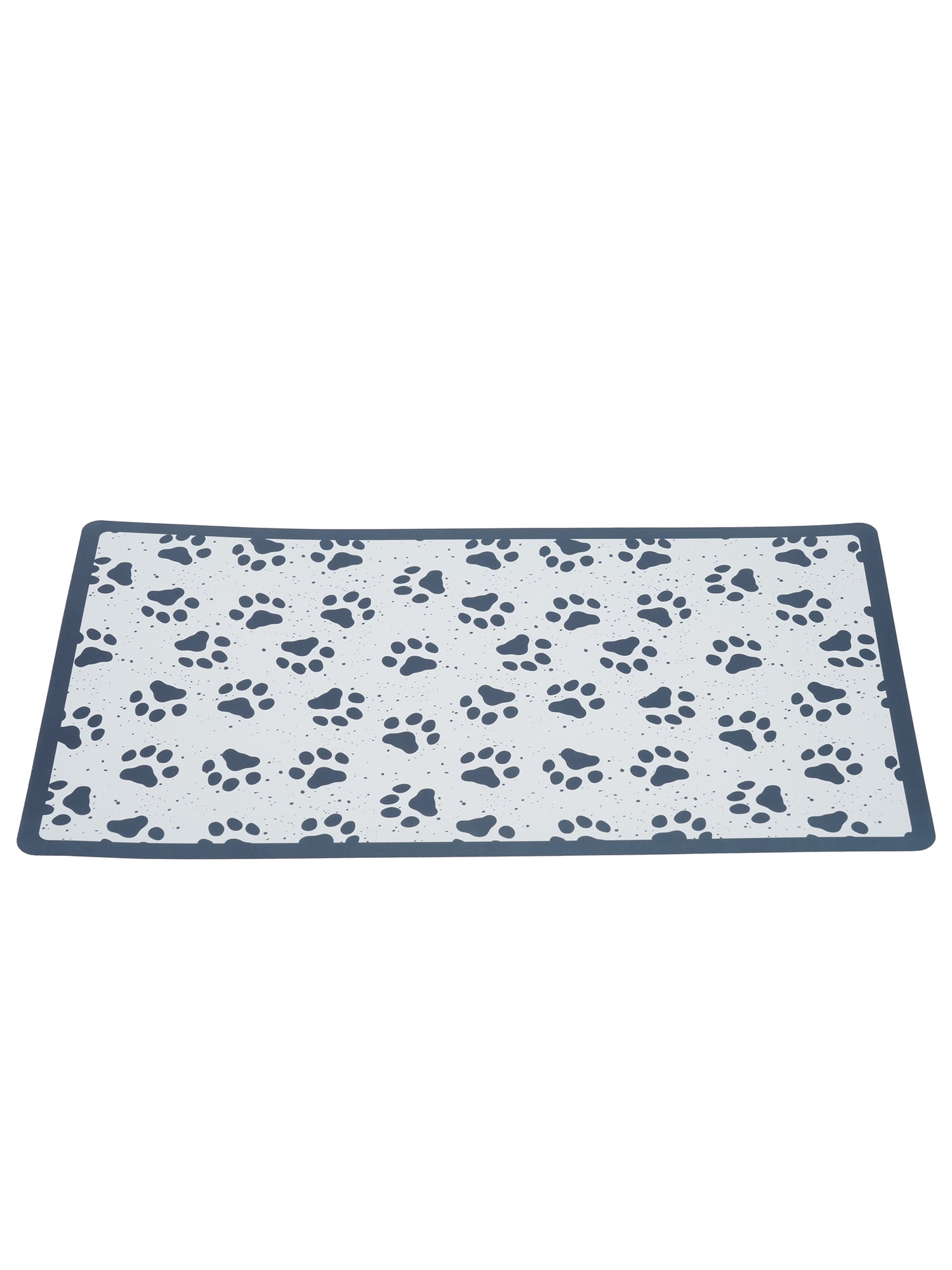 Vibrant Life Paw Print Vinyl Dog Food Placemat