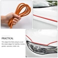 thumbnail image 4 of SHISUYAN Car Rubber Trim Durable Protector Guard Seal Strip Car Accessory (Orange), 4 of 8