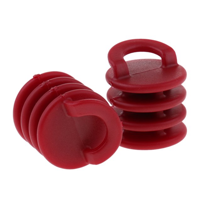 2 piezas kayak boat canoe scupper tapones drenar agujeros tapones pequeño rojo Pequeña Sunnimix Kayak Scupper