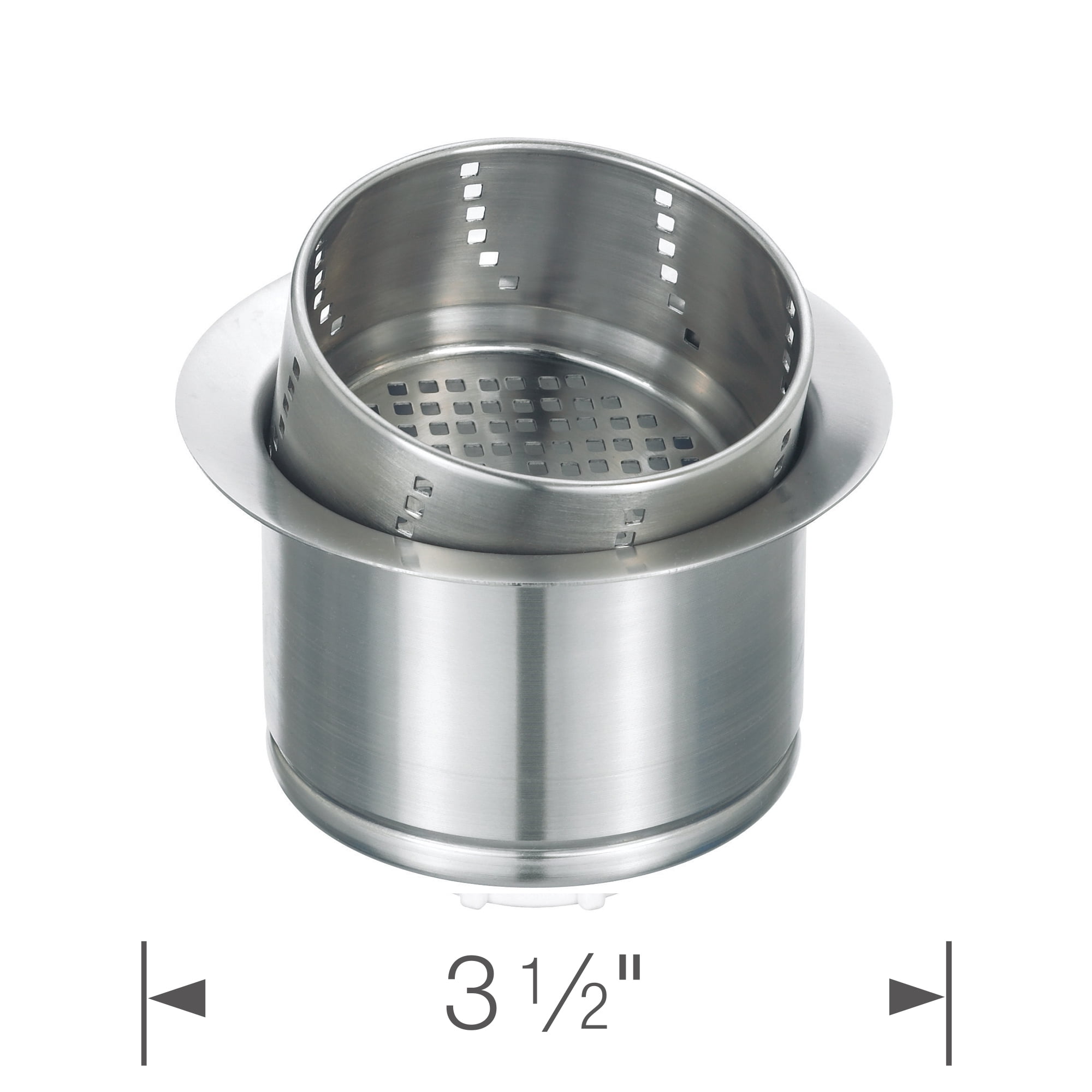 Blanco 441232 3-in-1 Disposal Flange, 3-in, Stainless Steel