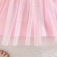 thumbnail image 6 of Placlothes Tutu Dress and Cute Tops with Skirt for Girls 2 Piece Outfits Little Girls and Big Girls Summer Fall Skirt Sets Solid Pink Birthday Bow Kids Size 2 T, 6 of 6