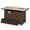 Brown, variant on Propane Fire Pit, Lofka 30 Inches Gas Fire Pit Square Table with Lid & Lava Rock 50000 BTU for Outdoor