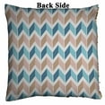 thumbnail image 2 of PKQWTM Chevron Zigzags Reversible Mermaid Cushion Cover Home Decor Sequin Pillow Case Size 20x20 inches, 2 of 2