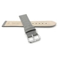 thumbnail image 4 of Bandini Grey 12mm Watch Strap Band, Leather, Alligator Pattern, 4 of 5