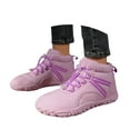 thumbnail image 3 of Men's Ankle Boots Winter Ankle Boots Fashion Lined On Warm Comfortable Elastic Lace Up Design for Outdoor Walking Hiking Casual Daily Wear, 3 of 9