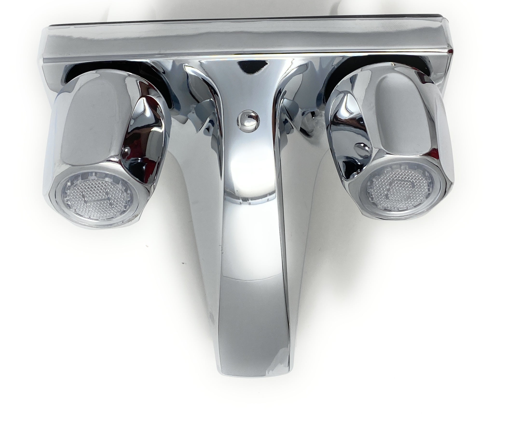 Madol Bathroom Basin Sink Faucet 4" Center Set Chrome ABS [1044 P] - Grifo Para Baño De Cromo