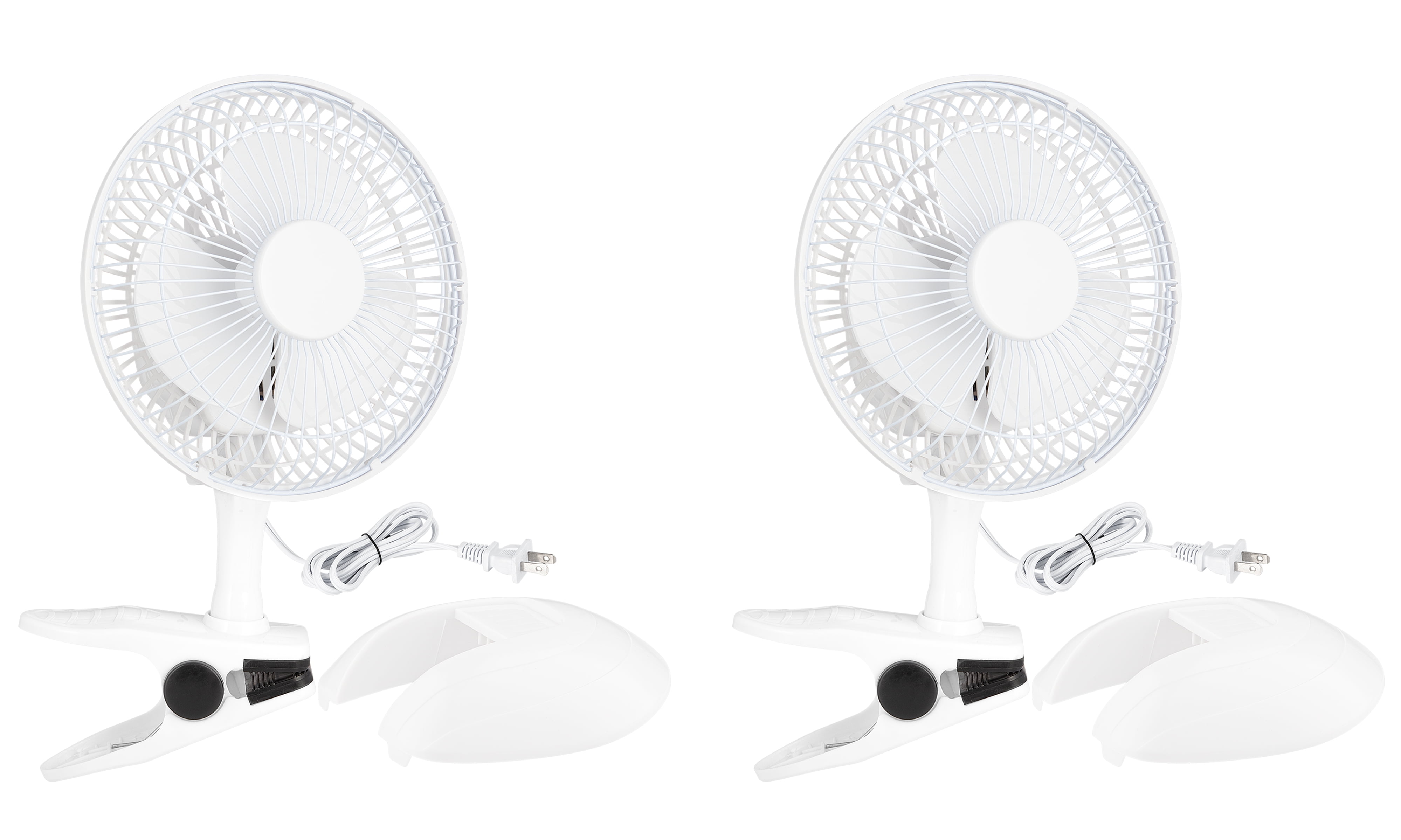 Buy Portable 2 in 1 Desk and Clip On Fan Plug In, Mini 6” Quiet Fan