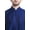 Royal Blue, variant on Shatranj Men's Indian Classic Collar Long Kurta Tunic with Embroidered Placket; Royal Blue