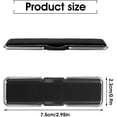 thumbnail image 3 of LAICAIW Finger Strap Phone Holder, 4 Pcs Cell Phone Grip Holder Elastic Kickstand for Mobile Phone Finger Holder Compatible with Smartphones, Small Tablets (Black), 3 of 7