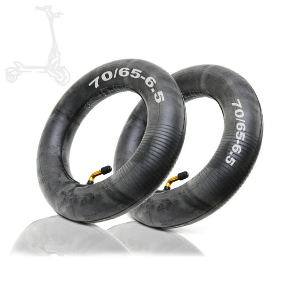 2PCS 70/65-6.5 Inner Tube fit 10x2.7-6.5 & 85/65-6.5 Tire Electric Scooter