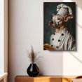 thumbnail image 4 of American Hairless Terrier Dog Canvas Wall Art, American Hairless Terrier Dog Poster Print Kitchen Wall Art, Kitchen Animal Pictures Wall Decor For Dining Room, 4 of 6