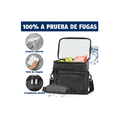 thumbnail image 3 of Bolsa Térmica Para Hombre Lonchera Térmica Para Trabajo Negro, 3 of 5