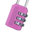 thumbnail image 2 of 3 Digit Combination Password Lock Zinc Alloy security lock; Digit combination Security Lock Suitcase Luggage Coded Lock Cabinet Locker Padlock, 2 of 9