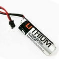 thumbnail image 6 of BATTEMALL 5Pcs ER6V/3.6V Compatible with Toshiba ER6VC119A ER6V119B 2400mAh Lithium Battery for M70 M60 PLC, 6 of 6