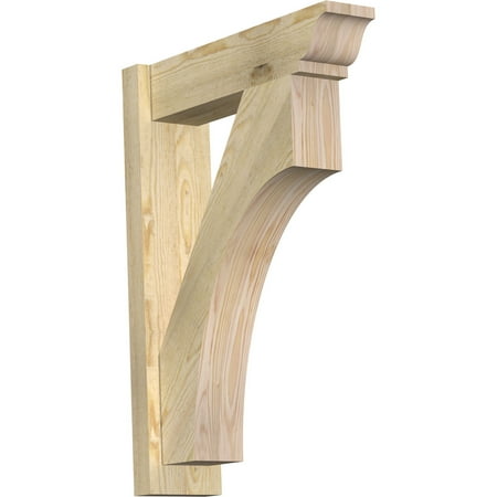 

6 W x 22 D x 30 H Westlake Rough Sawn Traditional Outlooker Douglas Fir