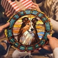 thumbnail image 7 of 89Bloom Rough Collie Wind Spinner For Yard Garden, Unique 3D Hanging Rough Collie Wind Spinner, 7 of 7