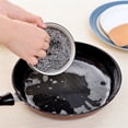 thumbnail image 4 of Paquete de 6 bolas limpiadoras de ollas y sartenes para un lavado eficaz de platos Estropajos de cocina de lana de acero inoxidable, 4 of 7