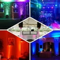 thumbnail image 5 of Efavormart 220V Auto Play Party Spotlight W/Remote, 36 LED DJ Stage Uplight, RGB Multi-Color Sound Activated Strobe Par Light, 5 of 10