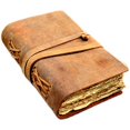 thumbnail image 1 of Diario de cuero Modest Goods 23 x 15 cm, caramelo rústico, 1 of 5