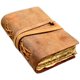 thumbnail image 1 of Diario de cuero Modest Goods 23 x 15 cm, caramelo rústico, 1 of 5
