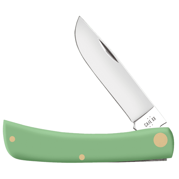 Case XX Knives Sod Buster Jr Mint Green Synthetic Stainless Pocket Knife