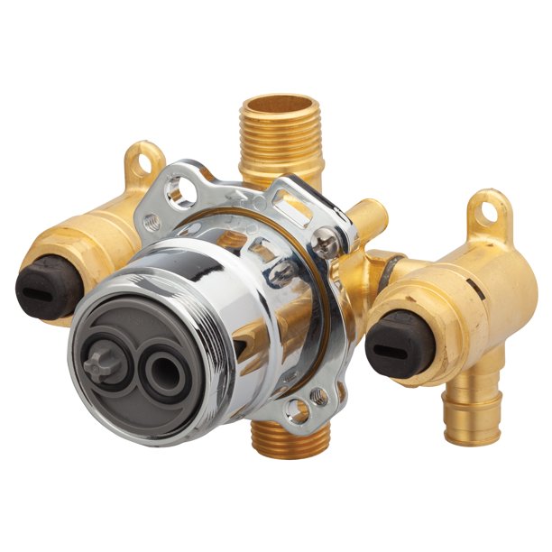 Gerber Treysta Tub Shower Valve Body With Cold Expansion Pex Connections And Stops Walmart Com Walmart Com