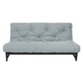 thumbnail image 1 of Trupedic Poly Solid Queen Futon Mattress, 10-inch, Slate Gray, 1 of 4