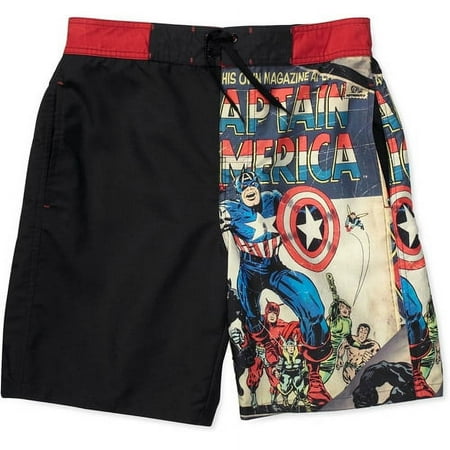 Captain America - Men's Swim Trunks