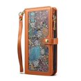 thumbnail image 2 of For iPhone 13 ESEBLE Star Series Lanyard Zipper Wallet RFID Leather Case(Brown), 2 of 3