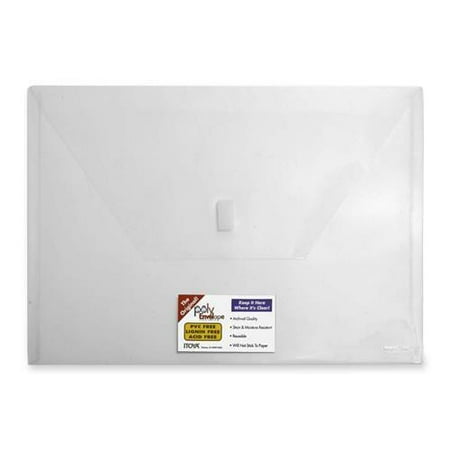 - PE-20CR Itoya PE-20CR Poly Envelope - Vinyl - 9.38