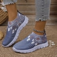 thumbnail image 2 of IEMIEMIEM Women's Athletic Shoes Slip On Walking Casual Comfort Lightweight Breathable Mesh Sock Shoe Non-Slip Tennis Running Sneakers 7 wide, 2 of 7
