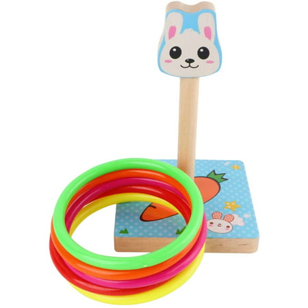 IGUOHAO Wooden Ring Toss Game Set for Kids Animal Toss Across Games  Throwing Sports Toys Kids Throwing Rings | Walmart Canada