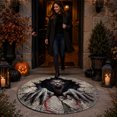 thumbnail image 3 of Halloween Theme 3D Visual Optical Floor Mat, BurstâOut Cracked Stone Design Non- Washable Illusion Round Rugs,for Home,Party,Trick or Treat Entry Decor, 3 of 6