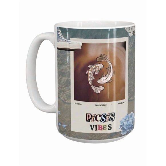 Taza de cerámica 445 ml Piscis TINK