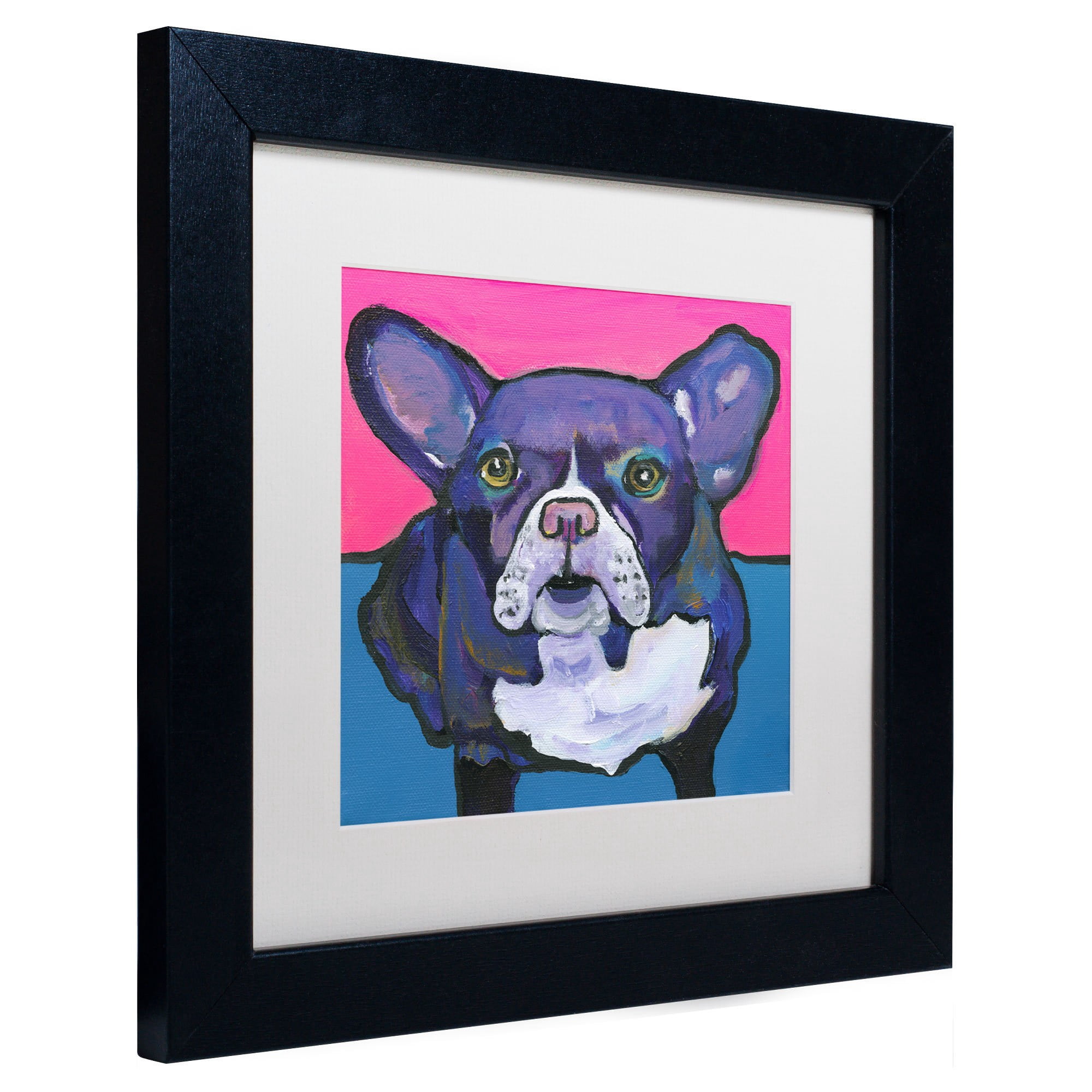 Trademark Fine Art "Radar" Canvas Art by Pat Saunders-White, White Mat, Black Frame