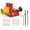 Red, variant on 15 Degree Precision Pocket Hole, Aluminum Alloy Woodworking Pocket Hole Jig Kit, Adjustable Slanted Hole Locator, Wood Board Punching Carpentry Hardware Tool, for DIY Furniture