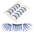 thumbnail image 1 of Moluckfu 5Pares Pestañas Postizas De Color Con Llamativo Para Crear Looks De Y, 1 of 7