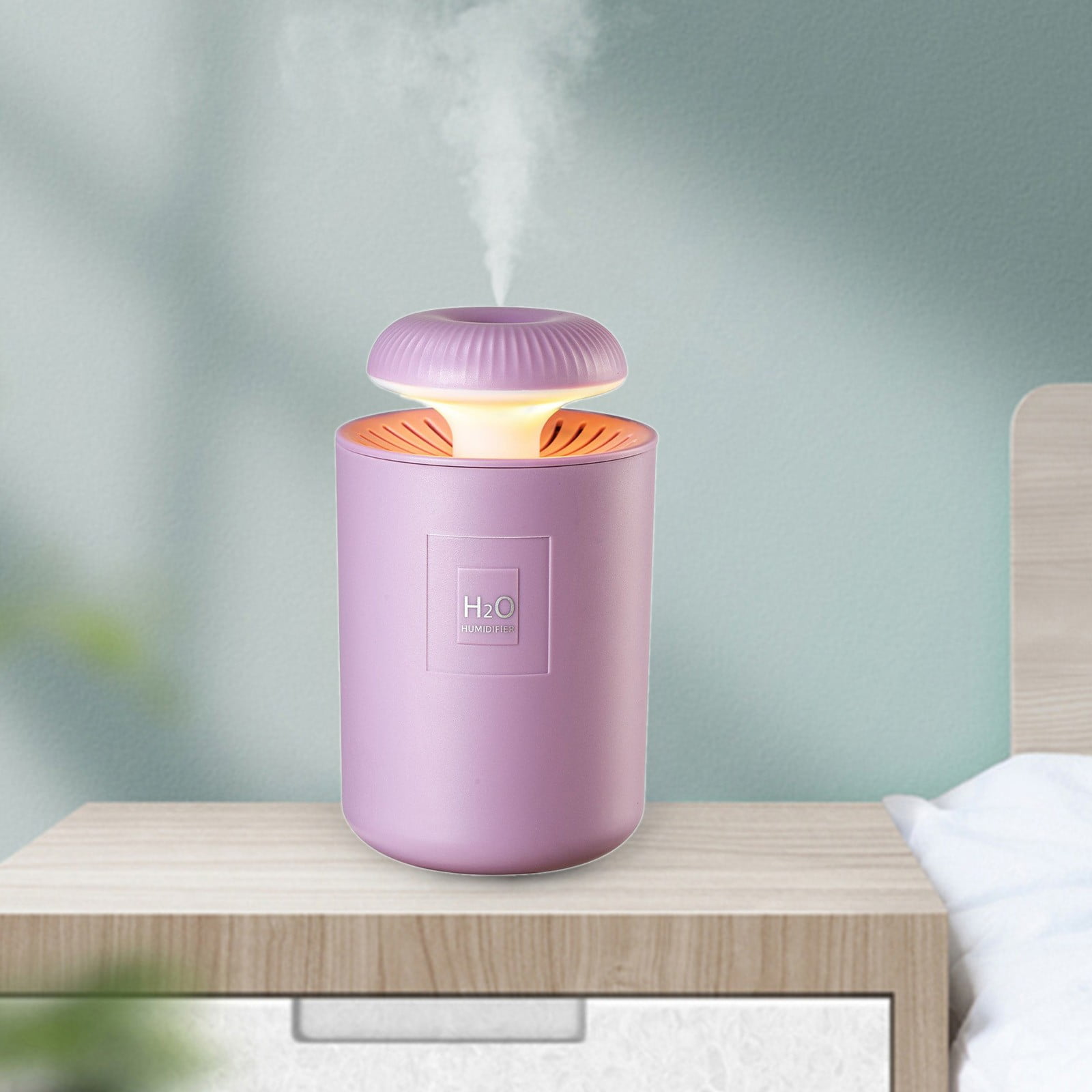 BOBOMOTI Humidifiers for Bedroom Cool Mist Top-Fill Ultra-Quiet Humidistat for Baby Nursery Plants Essential Oil Diffuser Clearance