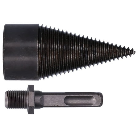 

Wood Drill Cone Bit High Hardness Wood Splitter Bit Professional For Chopping Wood Round Handle Handle Hex Handle