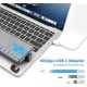 thumbnail image 5 of Adaptador USB C de 40 Gbps, paquete de 2, adaptador de extensión USB C macho a hembra compatible con 8 K a 60 Hz y 10 W, compatible con Thunderbolt 3/4 y tipo C, interfaz USB Dev, 5 of 5