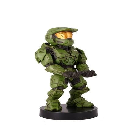 Exquisite Gaming: Halo: Master Chief - Mobile Phone & Gaming Controller Holder, Device Stand, Cable Guys, Xbox Licensed Figure