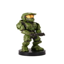 Exquisite Gaming: Halo: Master Chief - Mobile Phone & Gaming Controller Holder, Device Stand, Cable Guys, Xbox Licensed Figure