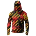 thumbnail image 5 of Mens Fishing Shirts Long Sleeve Sun Hoodies With Face Mask Uv Protection Cooling Hooded Rash Guard Shirts, 2XL, 5 of 7