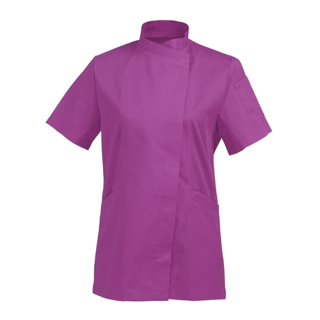 Women's Short-Sleeve Chef Coat Jacket