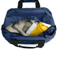 thumbnail image 4 of DALIX 14" Small Duffel Bag Gym Duffle Two Tone in Navy Blue with Shoulder Strap, 4 of 6