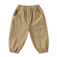 thumbnail image 5 of Hessimy Boys Hiking Cargo Pants Quick Dry Joggers Pull On 6-12 Months 12-24 Months 2T 3T 4T 5T 6T 7T 8T 9T Children(Khaki,3-4 Years), 5 of 6