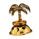 thumbnail image 2 of Candelabro árabe Strade Fareast Limited de hierro para velas de té, 2 of 8