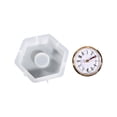 thumbnail image 1 of Relojes de mesa Modelo de silicona Reloj de mesa Modelos de resina Herramienta para hacer joyas para Hexágono, 1 of 9