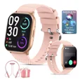 thumbnail image 1 of Smartwatch Mujer 2.01'' Reloj Inteligente Con Audífonos Rosa, 1 of 8